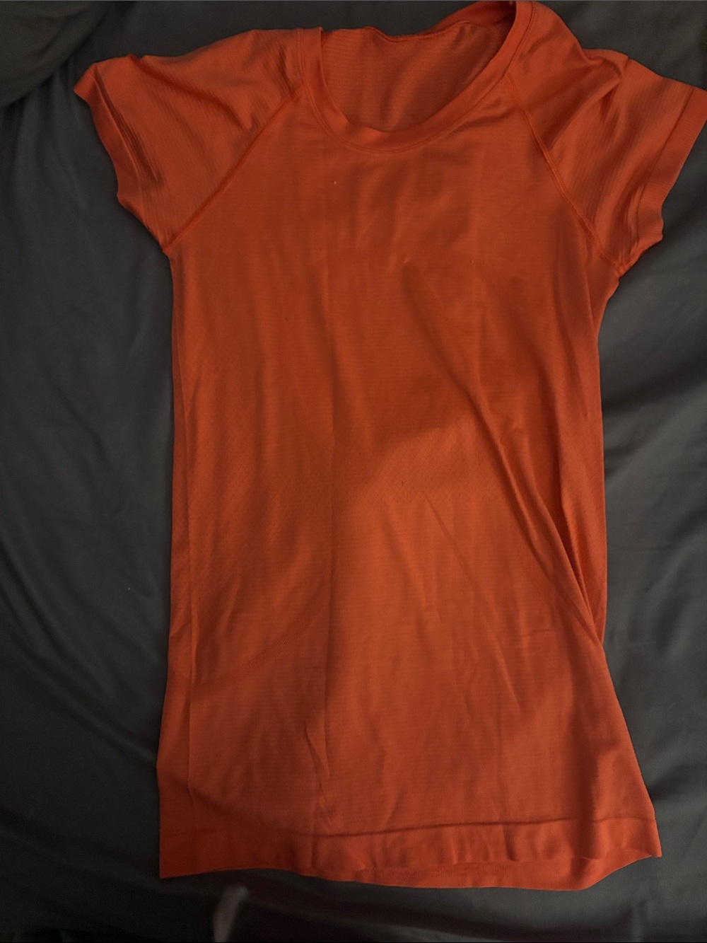 lululemon athletica Short Sleeve Athletic Tee in Orange